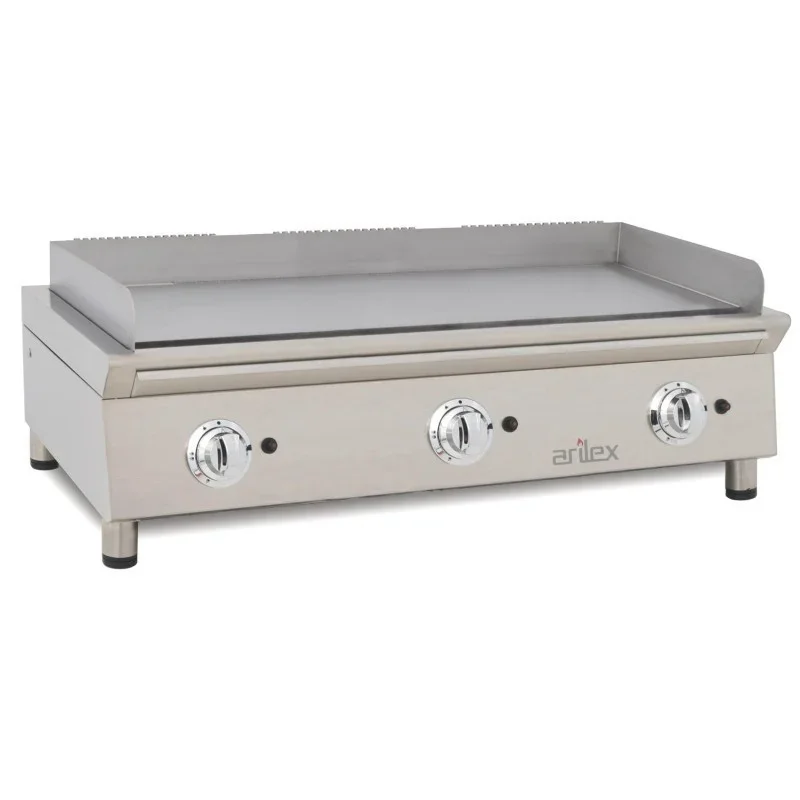 Prix Choc Plancha à Gaz Lisse Acier Fry-Top 600 - 16500 W