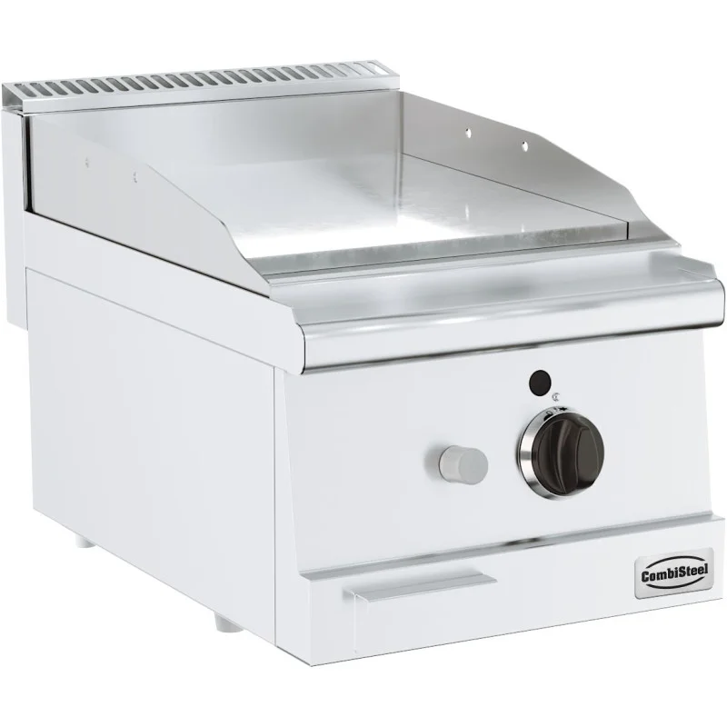 Plancha à Gaz Chrome à Poser - 600 - 6000 W Nouvel Arrivage