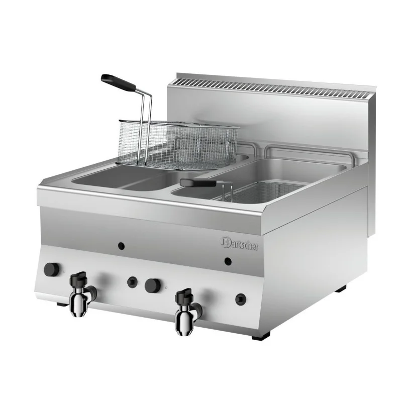 Dernier Modèle Friteuse à Gaz - Série 650 - 2 x 8 L