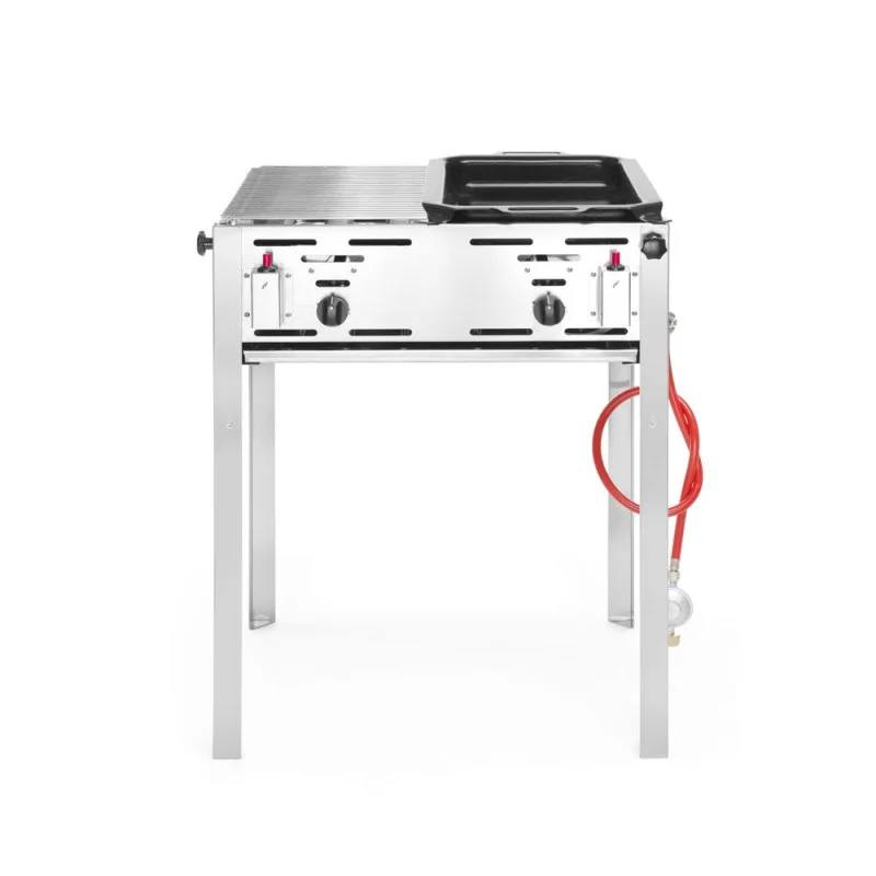 Usine Directe Barbecue à Gaz Professionnel Roast-Master Maxi - 11,6 kW
