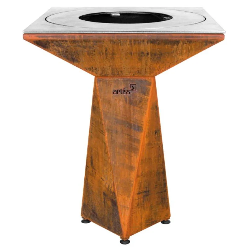 Brasero G1 BASIC Corten 74 cm - Acier Inoxydable Pas Cher