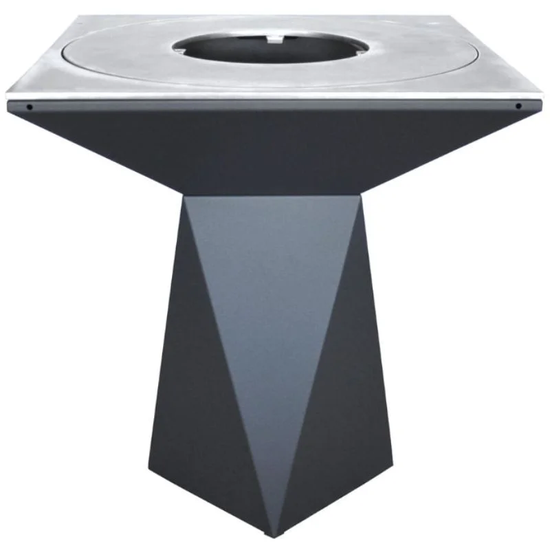 Brasero G1 Graphite 90 cm - Acier Carbone Vente Directe