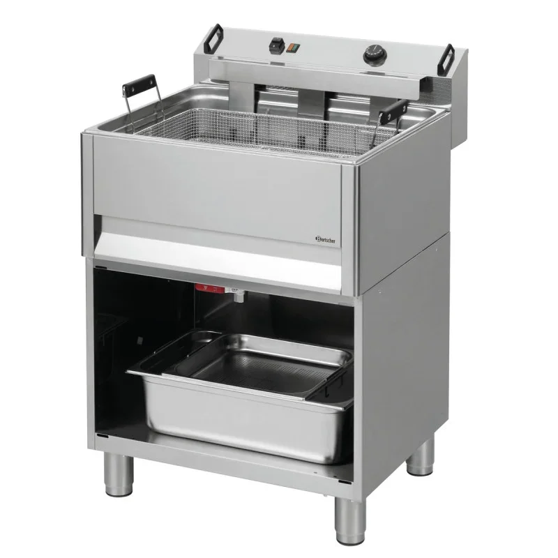 Réduction Friteuse à Beignets avec Soubassement - 30 L