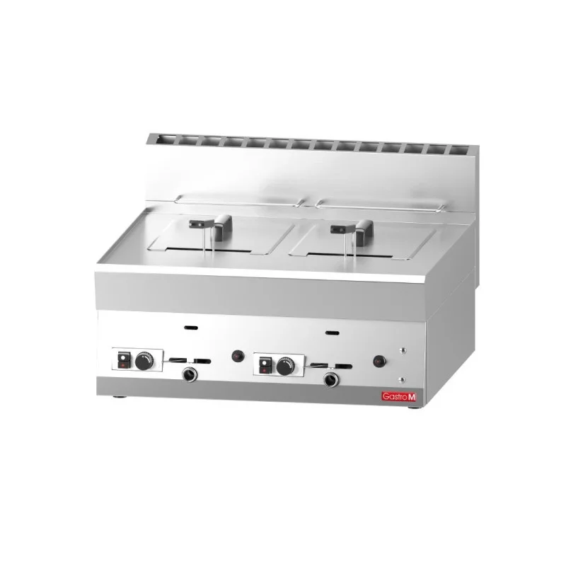 Friteuse Gaz 2 x 8L - P 650 mm Affaire À Saisir