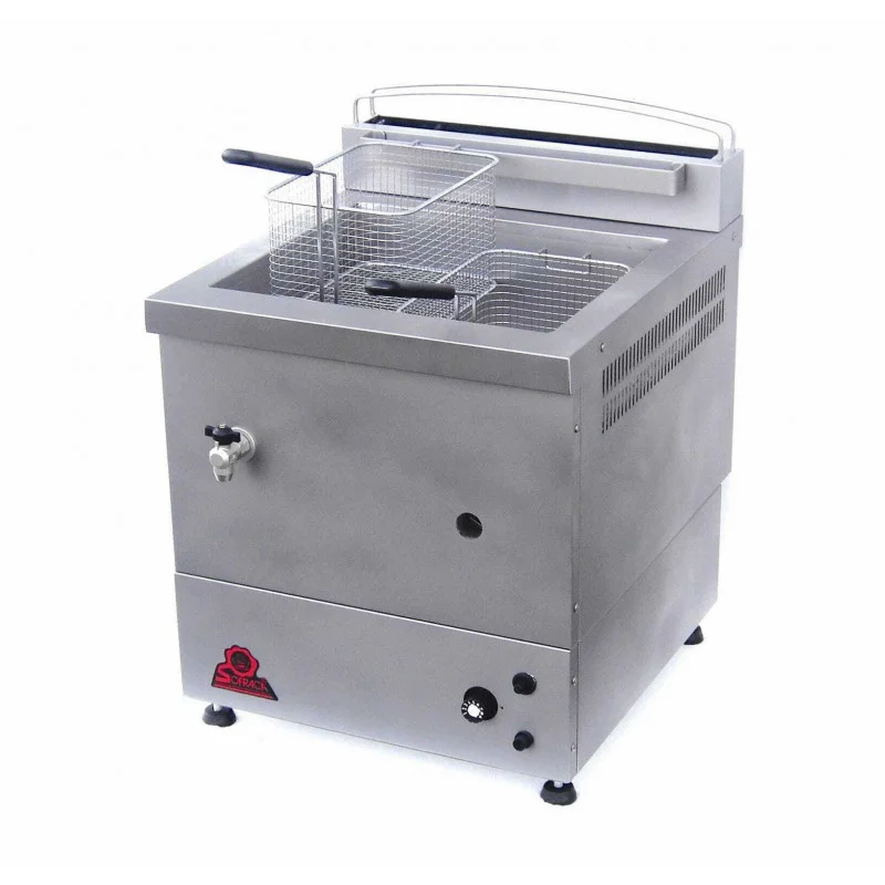 Satisfait Ou Remboursé Friteuse à Gaz Naturel Spéciale Surgelés - 10 L