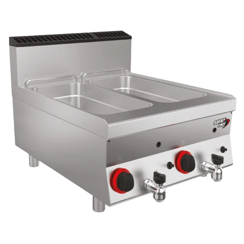 Friteuse à Gaz SOFRACHEF - 2 x 8 L Nouvelle Collection