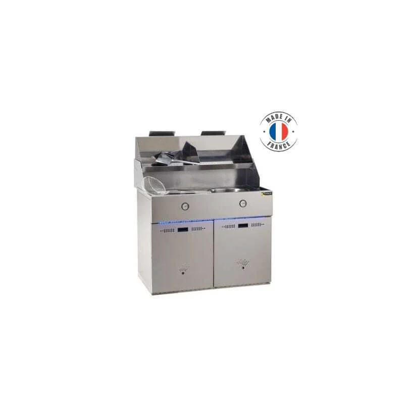Friteuse Gaz - 2 Cuves Prix Bas