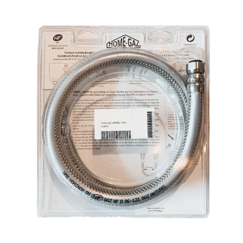 Offre Du Jour Tuyau Flexible pour Raccordement au Gaz de Ville pour Friteuse à Gaz 23 L