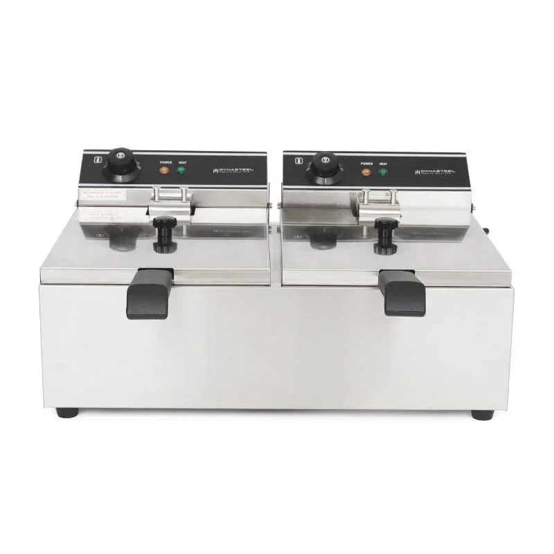 Friteuse Professionnelle - 2 x 10 L Pas Cher