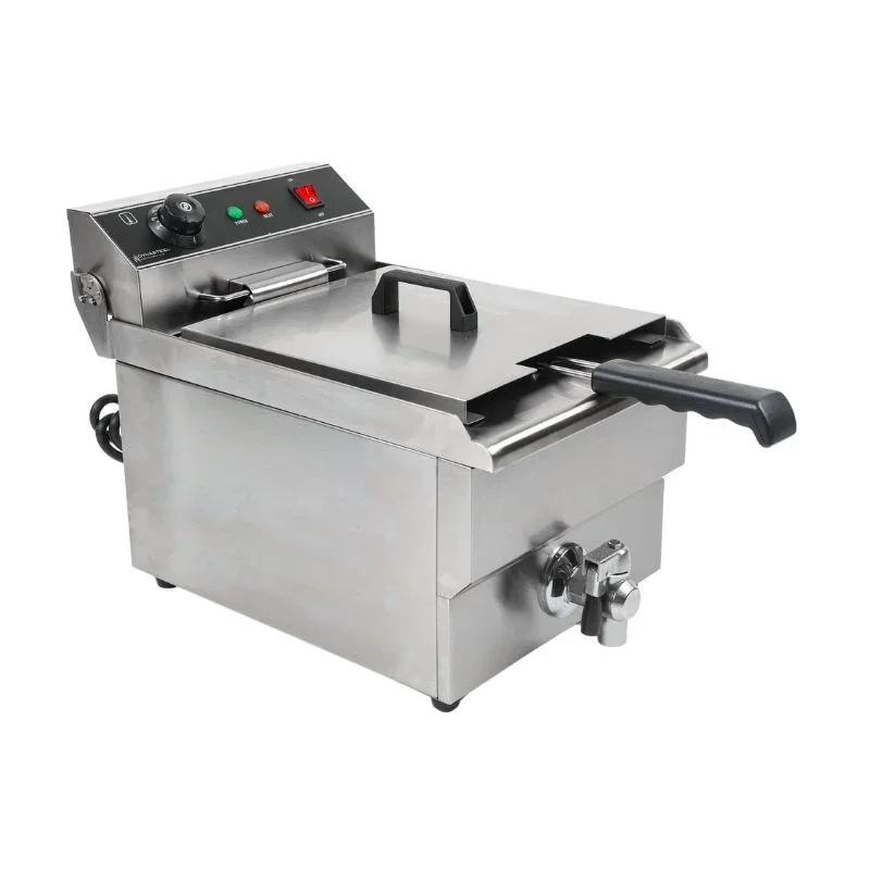 Seulement Aujourd’hui Friteuse Professionnelle 13 L avec Vidange