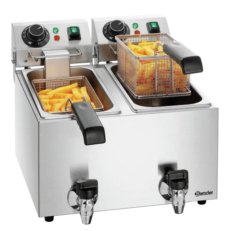 Friteuse Snack II Plus - 2 x 4 L Commande En Gros