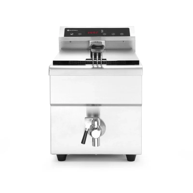 Friteuse à Induction avec Robinet de Vidange - 8 L Super Prix