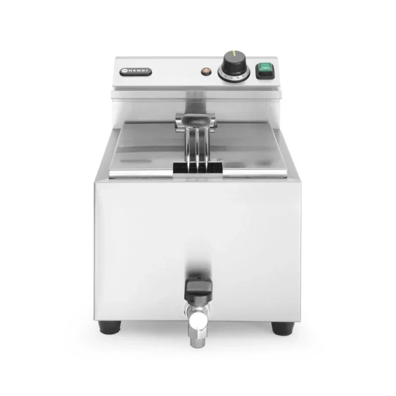 Friteuse Mastercook Profil Line avec Robinet de Vidange - 8 L Certifié