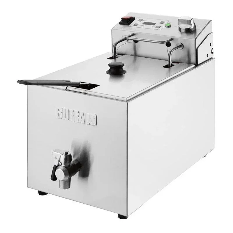 Friteuse Électrique Simple Avec Minuterie - 1 X 8L Solde