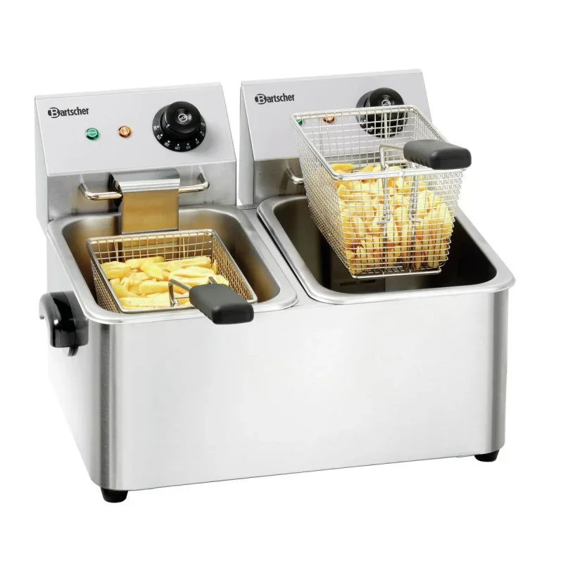 Meilleure Vente Friteuse Professionnelle SNACK II - 2x4 L