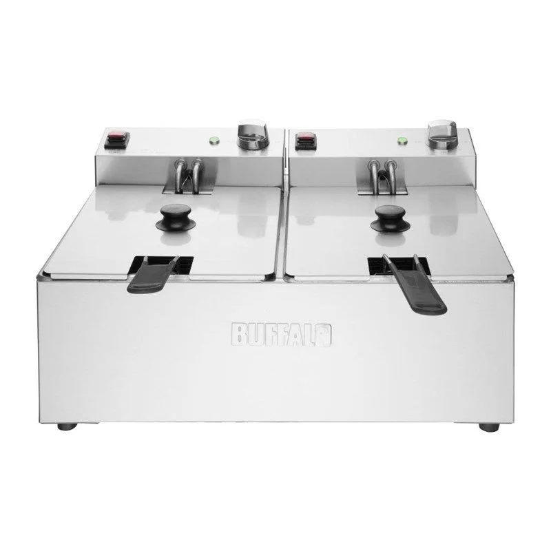 Friteuse Électrique Double - 2 X 5 L Commander Maintenant