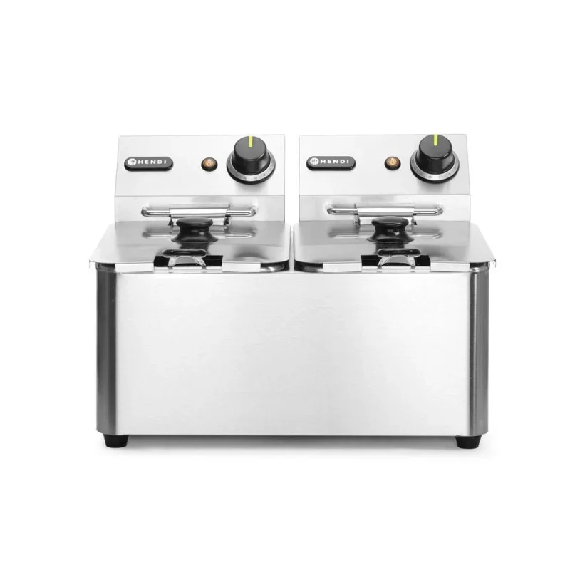 Friteuse Kitchen Line - 2 x 4 L Haute Qualité