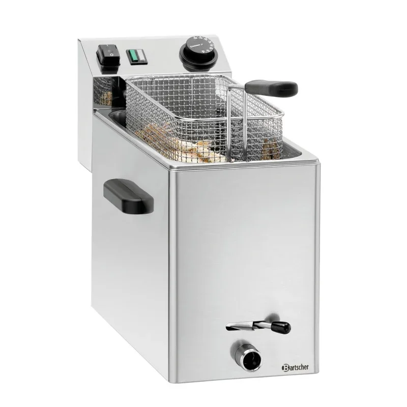 Friteuse Electrique SNACK XL Plus avec Vanne de Vidange - 8 L Solde