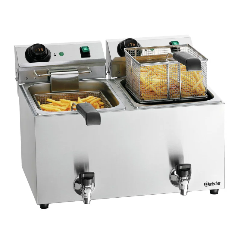 Friteuse Snack IV Plus - 2 x 9 L Authentique
