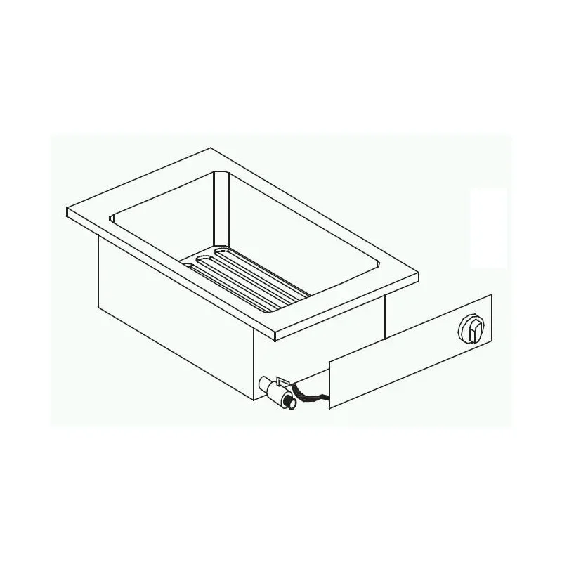 Produit De Marque Friteuse Électrique Encastrable Drop-In - 10 L