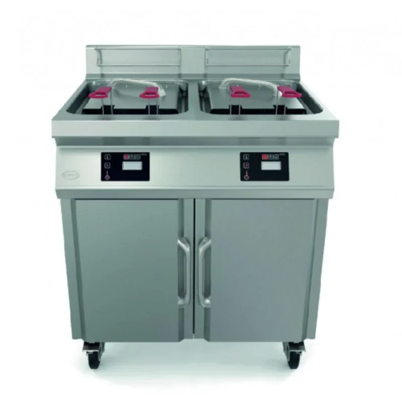 Friteuse Électrique Haut Rendement 2 x 14 L Expédié Aujourd’hui