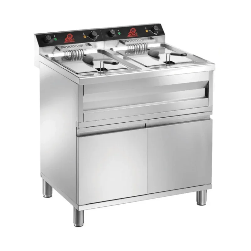 Promotion Friteuse sur Coffre - 2x12 L