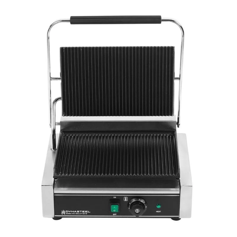 Vente Flash Grill Panini Grande Surface de Chauffe Rainurée