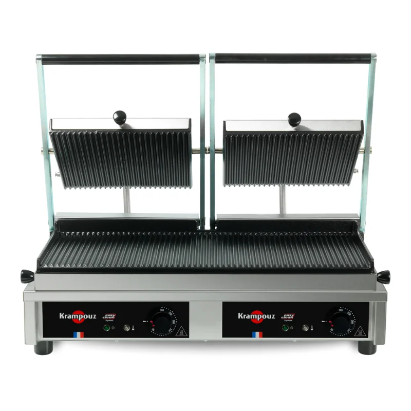 Multi Contact Grill Large - Plaques Rainurées Prix Choc