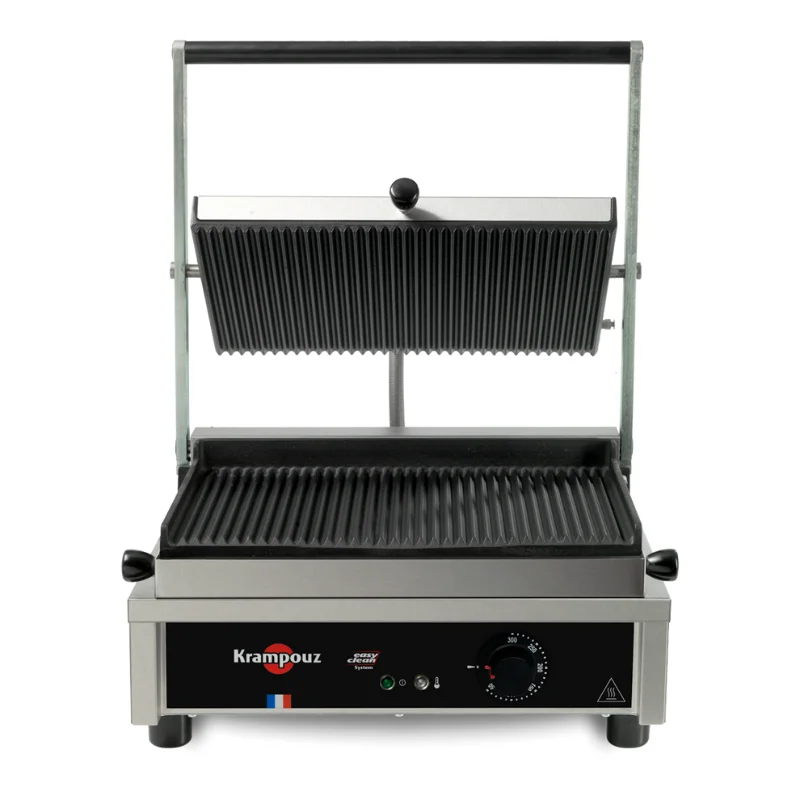 Multi Contact Grill Medium - Plaques Rainurées Paiement Sécurisé