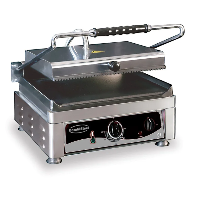 Grill Panini Simple - Plaques Lisses et Rainurées Jusqu’à Épuisement Des Stocks