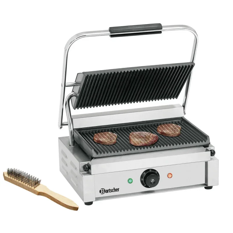 Promotion Grill Panini de Contact - Plaques Rainurées