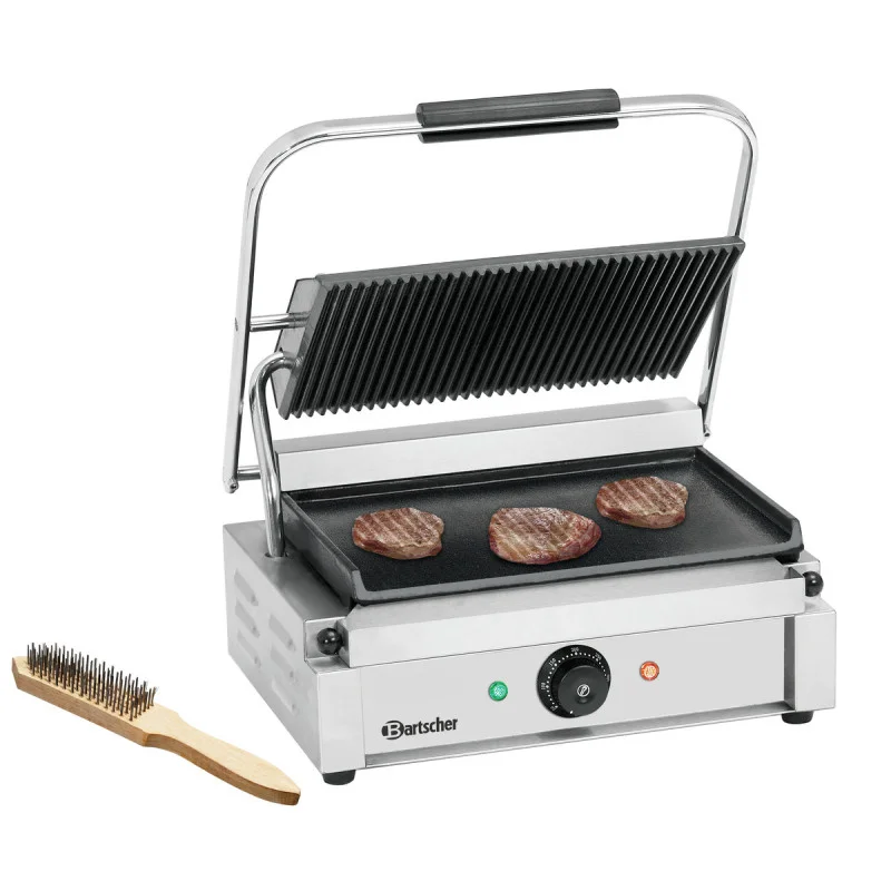 Grill Panini de Contact - Plaques Lisse et Rainurée Nouvel Arrivage