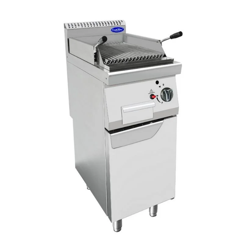 Prix Promo Grill à Pierres de Lave sur Placard avec Poignées - P 700