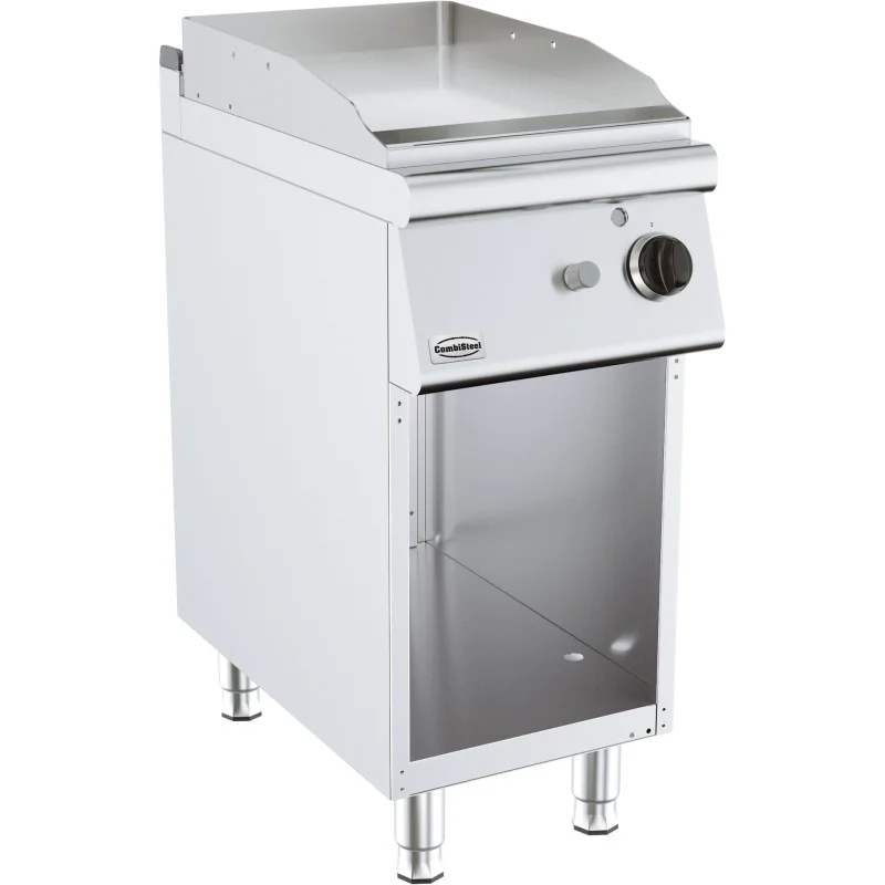 Plancha à Gaz Chrome sur Coffre - Série 700 - 6,5 kW Expédition Rapide