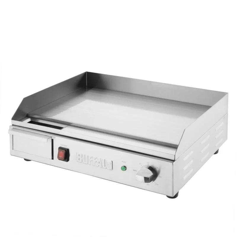 Plancha Electrique en Acier Poli Super Prix