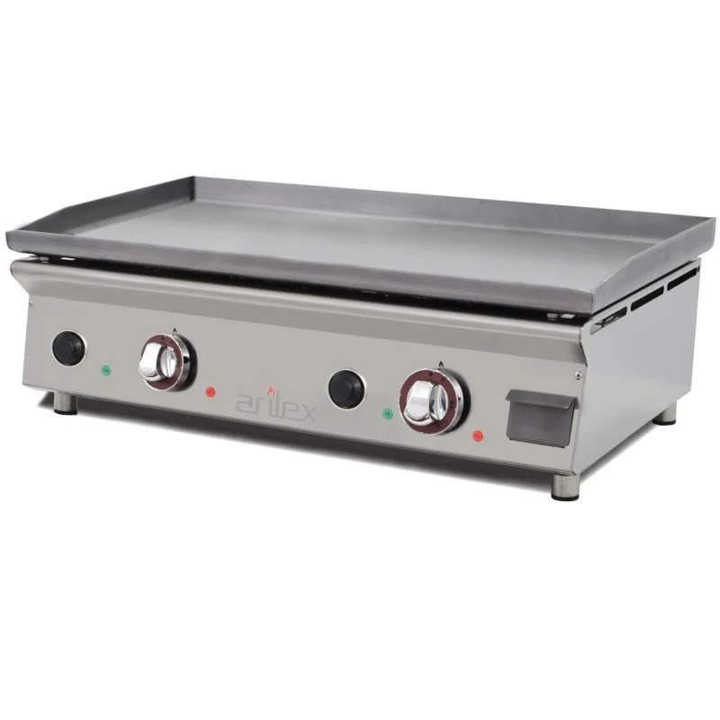 Plancha Electrique Lisse Acier 6 mm - 80 cm Meilleur Prix