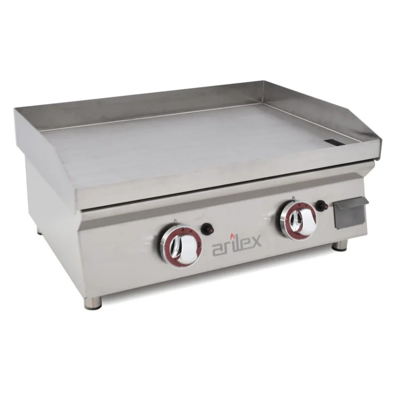Prix Réduit Plancha à Gaz Lisse Acier 15 mm - 60 cm