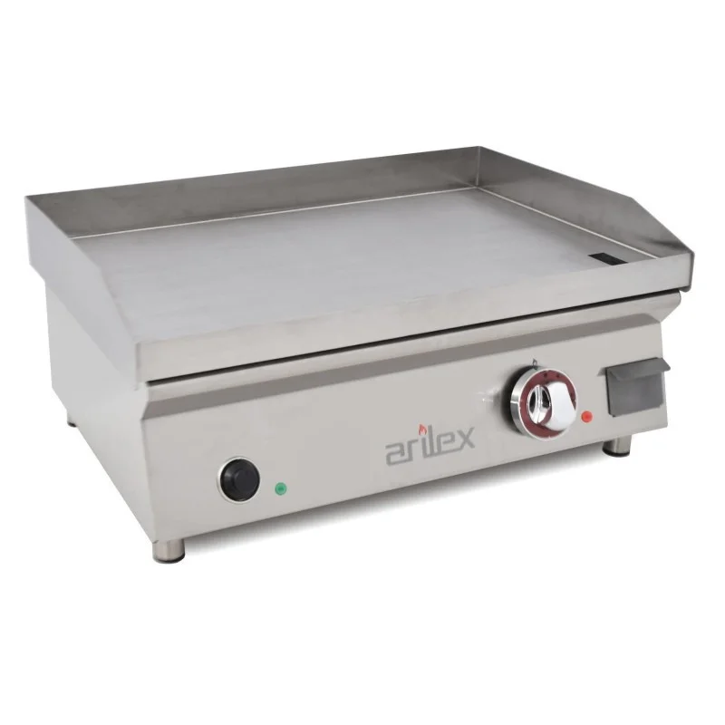Bon Marché Plancha Electrique Lisse Acier 15 mm - 60 cm