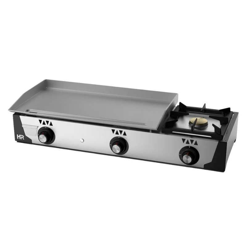 Plancha à Gaz avec Réchaud - 6 mm d'épaisseur - 1130 x 470 mm Acheter En Ligne