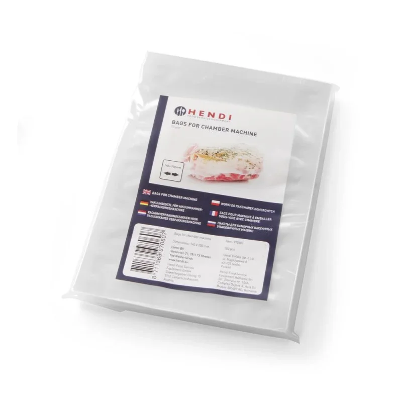 Haute Qualité Sacs Sous Vide Lisses pour Machine à Emballer 400 x 300 mm - Lot de 100