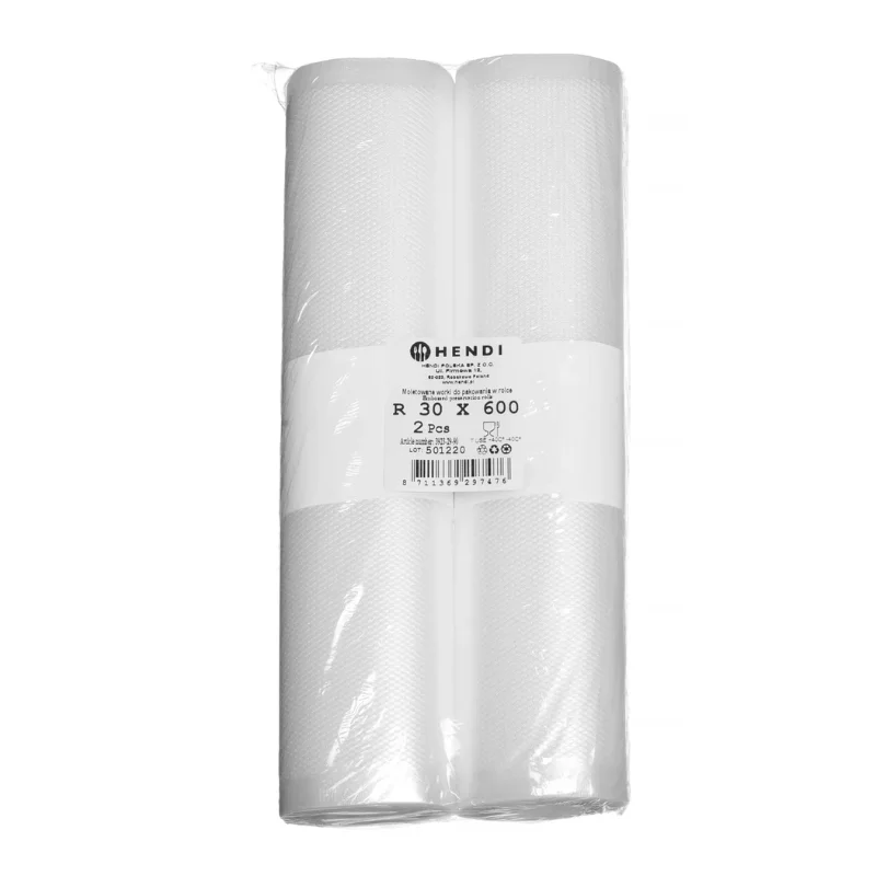 Vente Flash Rouleau Sacs Sous-Vide Gaufré - 6000 x 300 mm - Lot de 2
