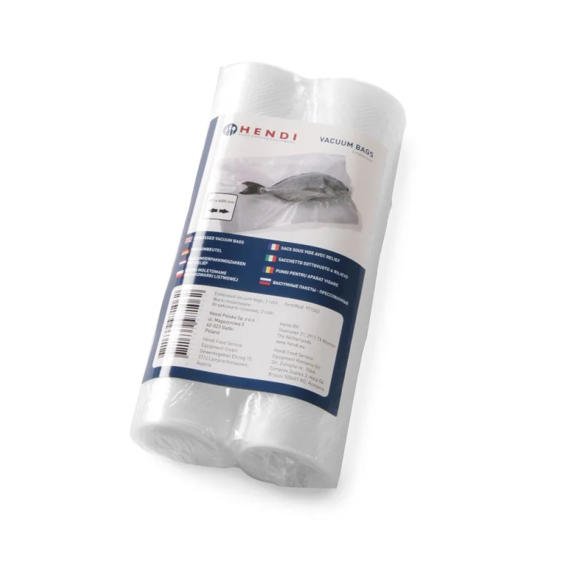 Prix Cassé Sacs Sous Vide Gaufrés en Rouleau 200 mm - Lot de 2
