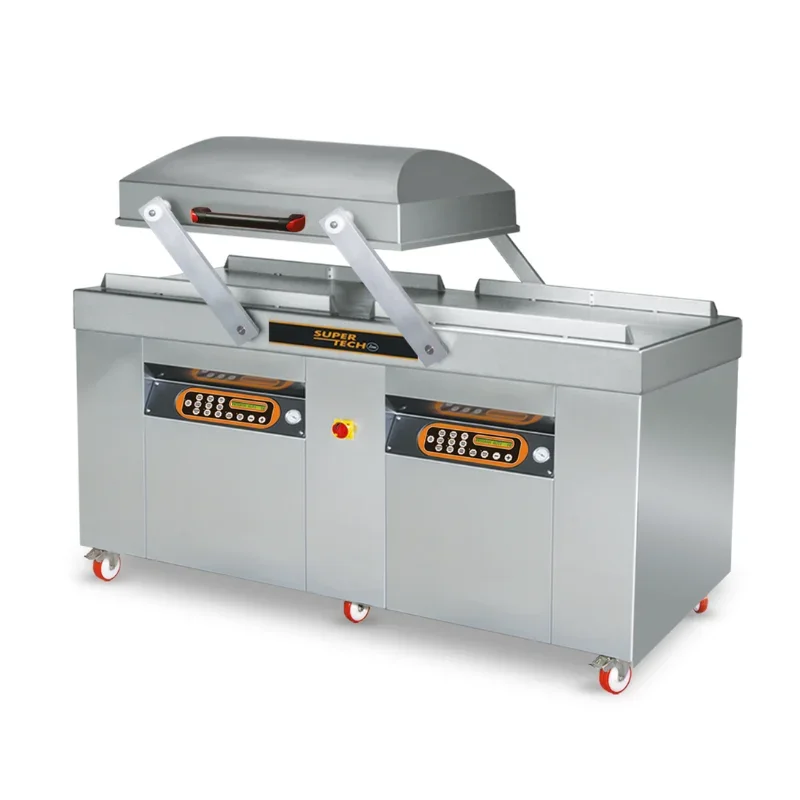 Usine Directe Machine Sous-Vide à Cloche SUPERMEGA avec Double Soudure et Pompe Busch