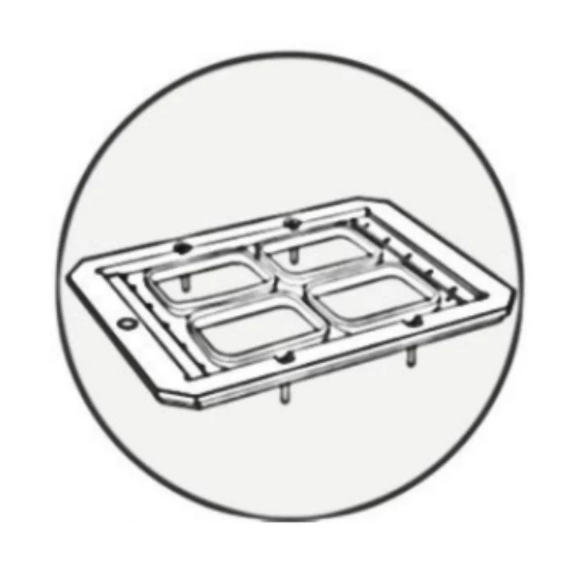 Remise Moule pour Thermoscelleuse Automatique VG 600 et 800 - GN 1/8