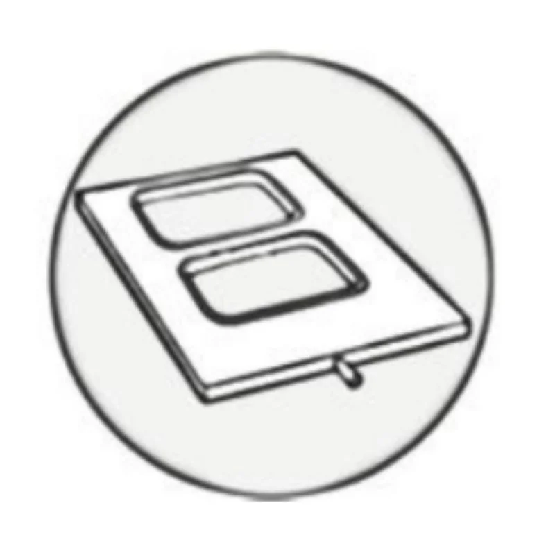 Paiement Sécurisé Moule pour Thermoscelleuse Semi-Automatique Packmatic 300 - 138 x 96 mm