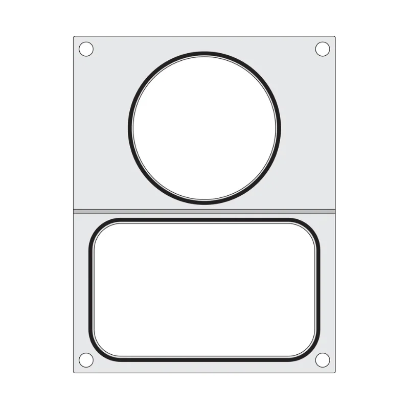 Matrice de Scellage pour Scelleuse Manuelle - Compartiments Rond et Rectangle Acheter Direct