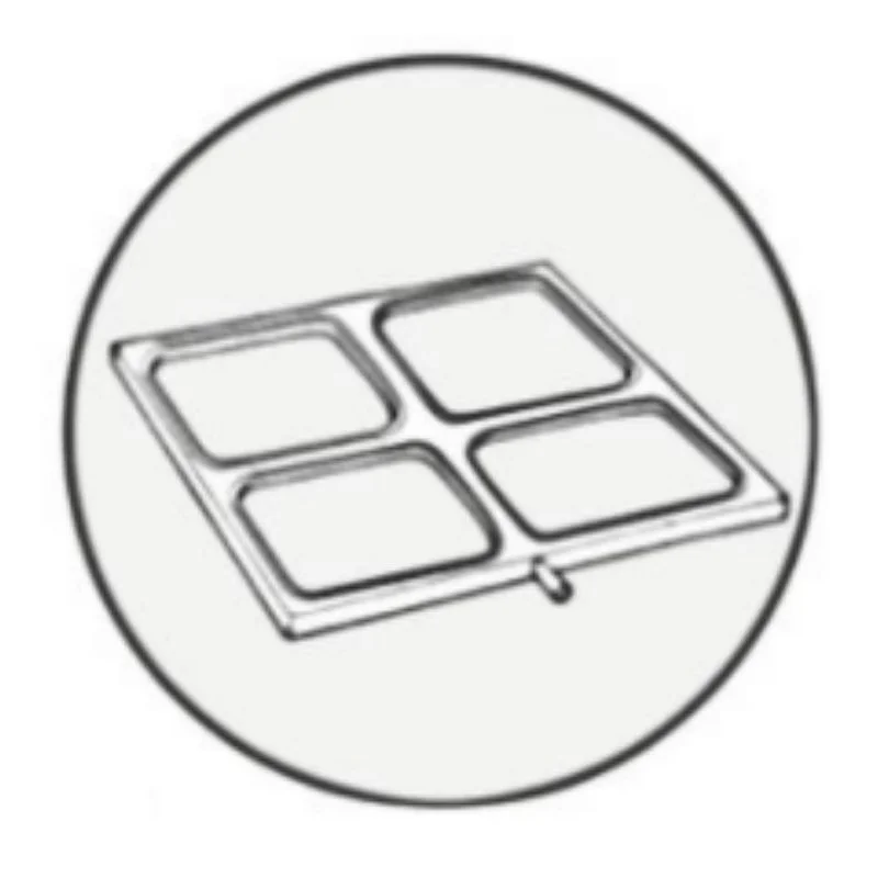 Réduction Moule pour Thermoscelleuse Semi-Automatique Packmatic 400 - GN 1/8