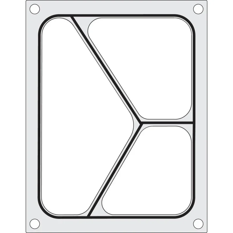 Must-Have Matrice de Scellage Pour Scelleuse Manuelle - 3 Compartiments