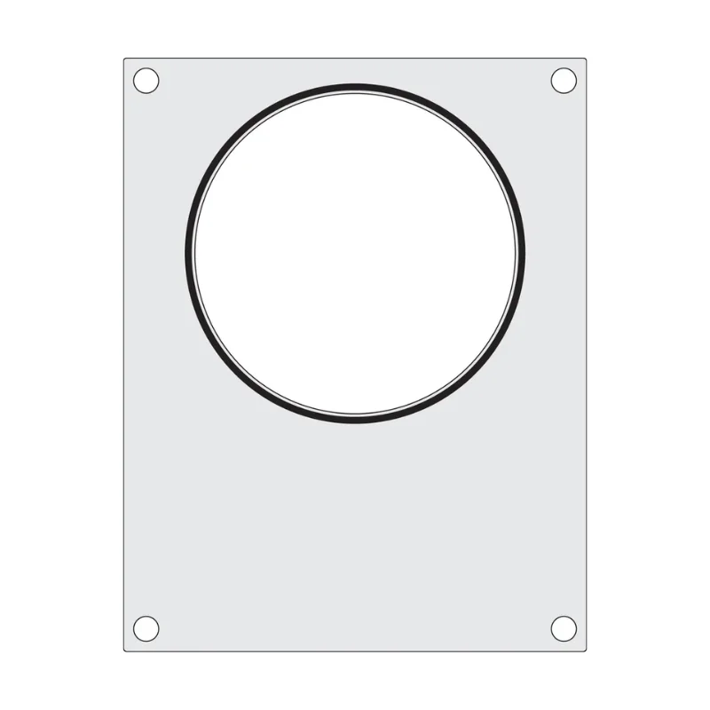 Satisfait Ou Remboursé Matrice de Scellage pour Scelleuse Manuelle - 1 Compartiment Rond