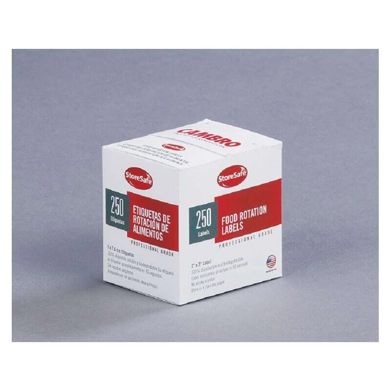 Etiquette Soluble - Carton de 24 rouleaux de 250 Étiquettes Soldes